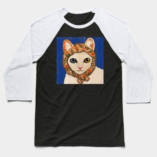 Mama Cat Baseball T-Shirt
